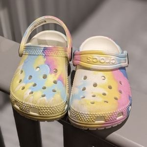 Rainbow Crocs